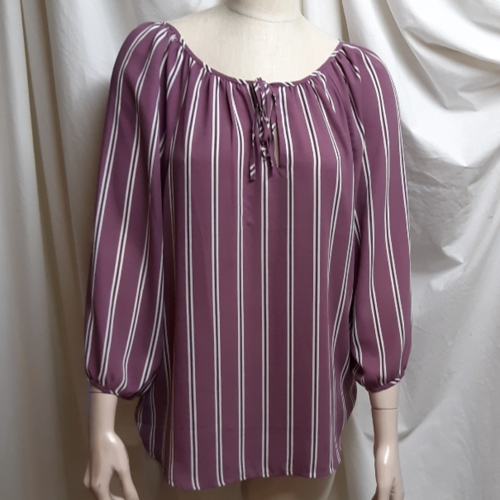 Ann Taylor Loft Lavender Blouse